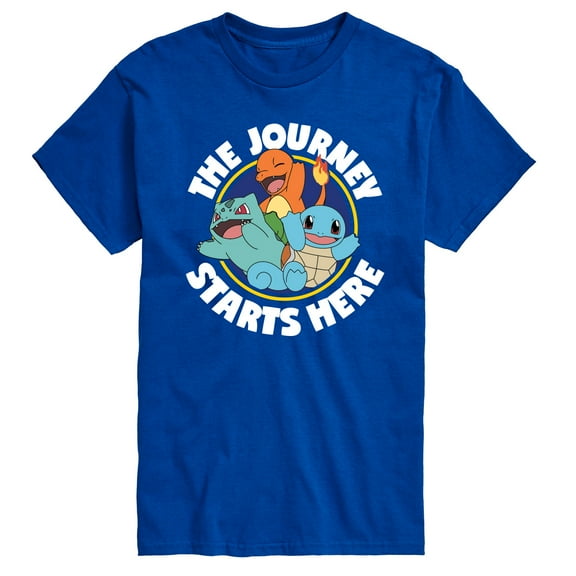 Pokémon - Let's Get Started - Men's Short Sleeve Graphic T-Shirt