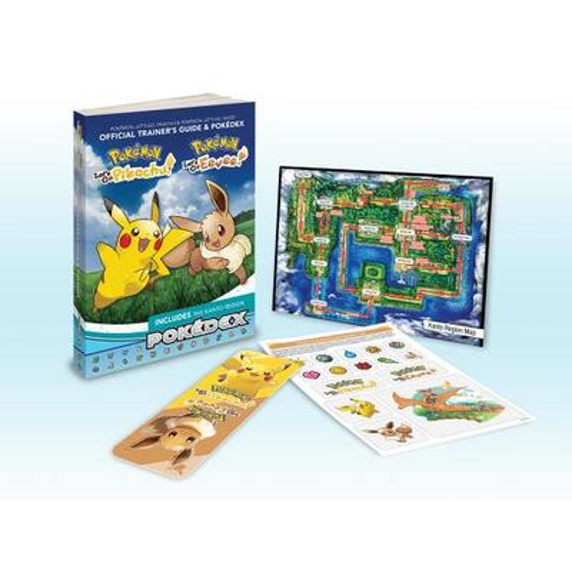 Pre-Owned Pokémon: Let's Go, Pikachu! & Pokémon: Let's Go, Eevee!: Official Trainer's Guide & Pokédex (Paperback) by Pokemon Company International