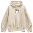 thumbnail image 1 of Pokémon - Litwick Ghost - Women's Oversized Fleece Hoodie Sweatshirt, 1 of 3