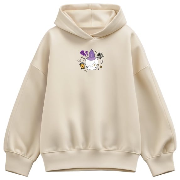 Pokémon - Litwick Ghost - Women's Oversized Fleece Hoodie Sweatshirt