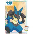thumbnail image 1 of Pokémon - Lucario 448 Wall Poster, 22.375" x 34", 1 of 6