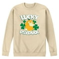 thumbnail image 1 of Pokémon - Lucky Psyduck - Men's Crew Fleece Sweatshirt, 1 of 3