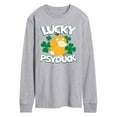 thumbnail image 1 of Pokémon - Lucky Psyduck - Men's Long Sleeve Graphic T-Shirt, 1 of 4