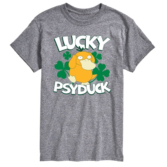 Pokémon - Lucky Psyduck - Men's Short Sleeve Graphic T-Shirt