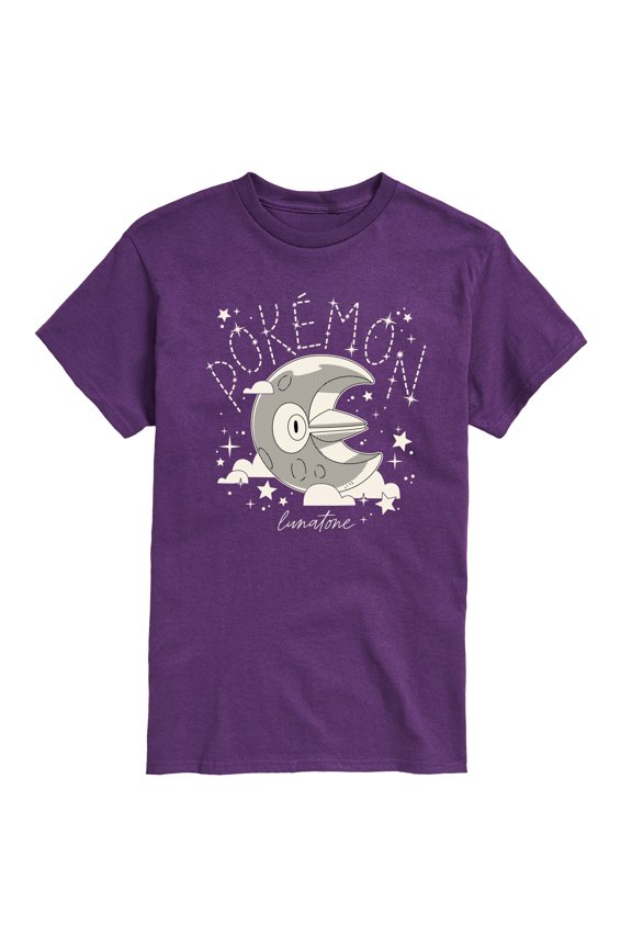 Pokémon - Lunatone - Men's Short Sleeve Graphic T-Shirt