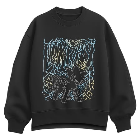Pokémon - Luxray Lightning - Women's Oversized Fleece Crew Sweatshirt
