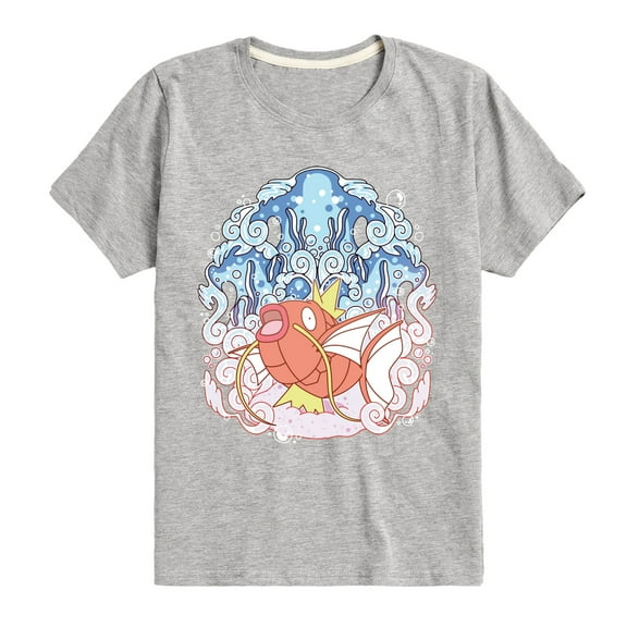 Pokémon - Magikarp Aquatic - Boys Youth Short Sleeve T-Shirt
