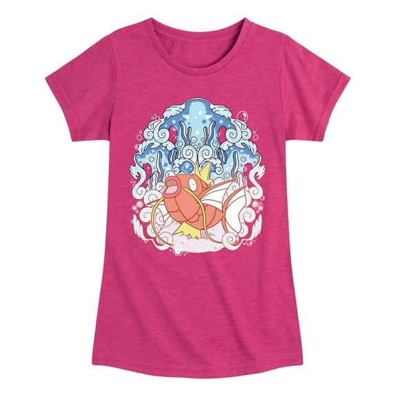 Pokémon - Magikarp Aquatic - Girls Youth Fitted Short Sleeve T-Shirt