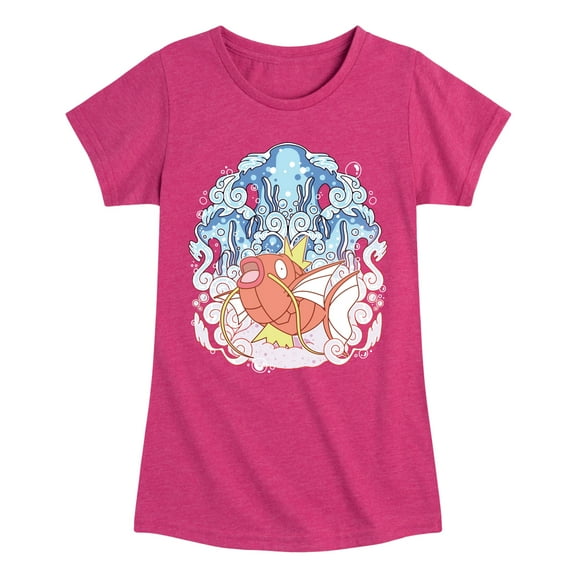 Pokémon - Magikarp Aquatic - Girls Youth Fitted Short Sleeve T-Shirt