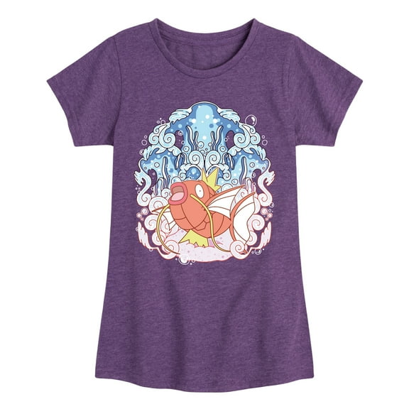 Pokémon - Magikarp Aquatic - Girls Youth Fitted Short Sleeve T-Shirt