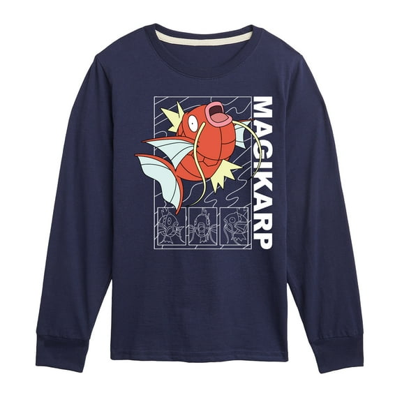 Pokémon - Magikarp - Youth Long Sleeve Graphic T-Shirt