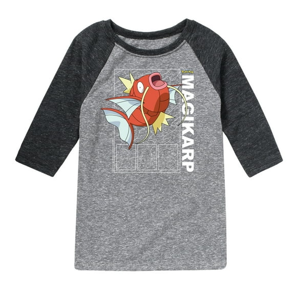 Pokémon - Magikarp - Youth Raglan Graphic T-Shirt