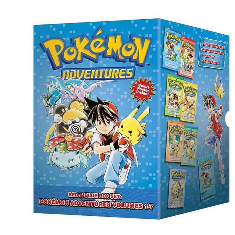 Pokémon Manga Box Sets: Pokémon Adventures Red & Blue Box Set (Set Includes  Vols. 1-7) (Series #1) (Paperback) 