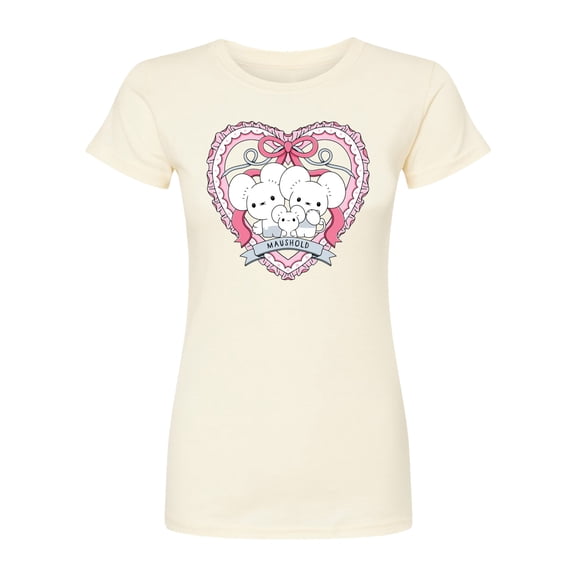 Pokémon - Maushold Coquette - Juniors Fitted Graphic T-Shirt