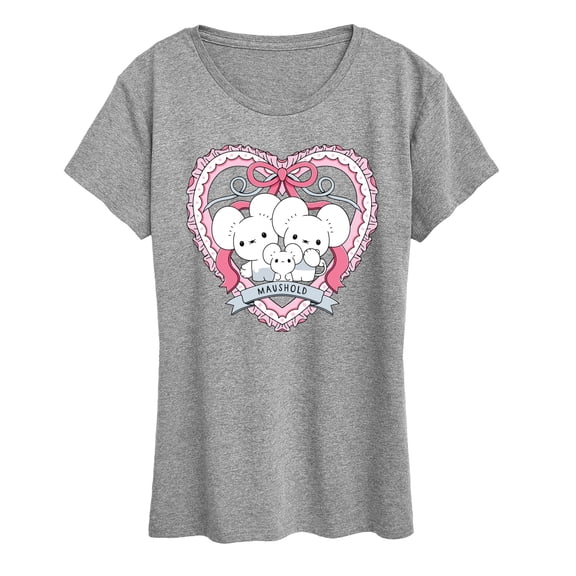 Pokémon - Maushold Coquette - Women's Short Sleeve Graphic T-Shirt