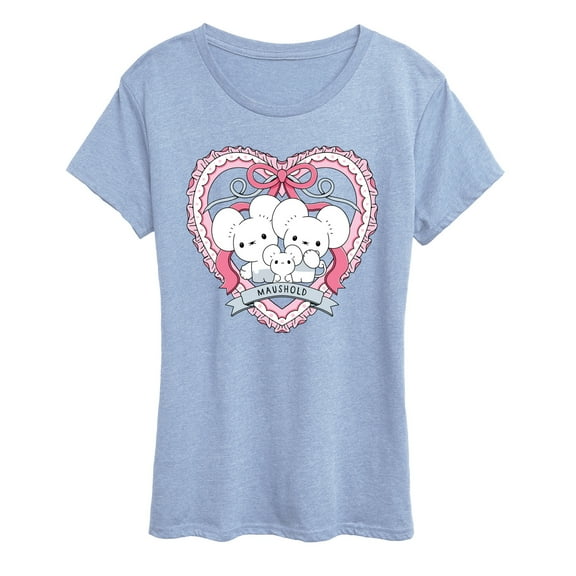 Pokémon - Maushold Coquette - Women's Short Sleeve Graphic T-Shirt