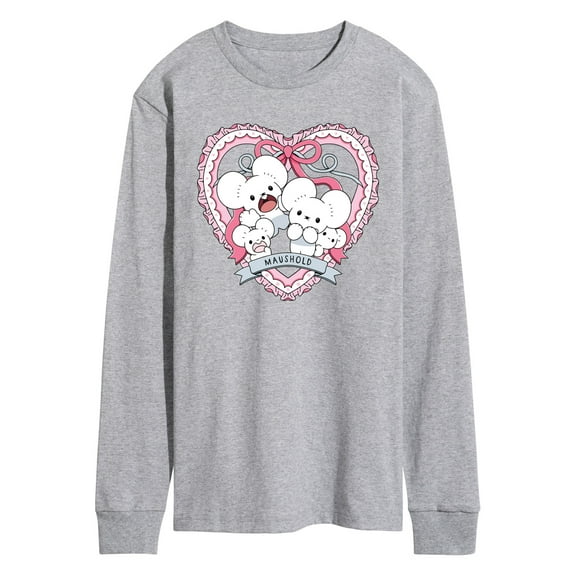 Pokémon - Maushold Coquette - Men's Long Sleeve Graphic T-Shirt
