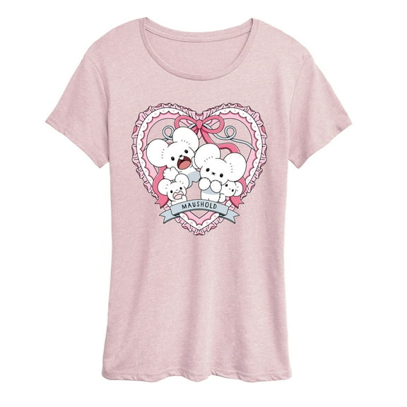 Pokémon - Maushold Coquette - Women's Short Sleeve Graphic T-Shirt