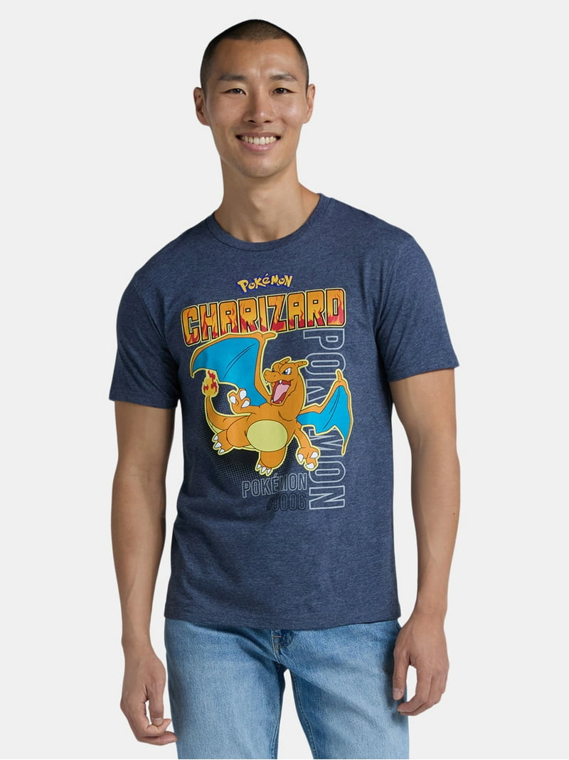 トップス 2XLsize_POKEMON MADE GRAPHIC T-SHIRT Boys' Pokémon Mythical Lake Guardians Short Sleeve Oversized