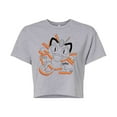 thumbnail image 1 of Pokémon - Meowth - Juniors Cropped Cotton Blend T-Shirt, 1 of 5