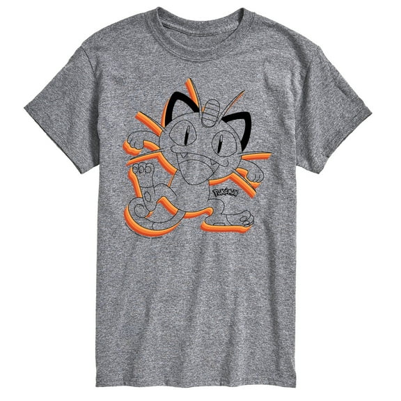 Pokémon - Meowth - Men's Short Sleeve Graphic T-Shirt