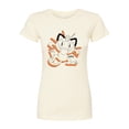 thumbnail image 1 of Pokémon - Meowth Repeat  - Juniors Fitted Graphic T-Shirt, 1 of 5