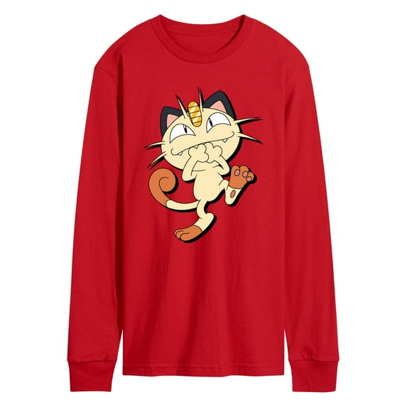 Pokémon - Meowth Shadow - Men's Long Sleeve T-Shirt