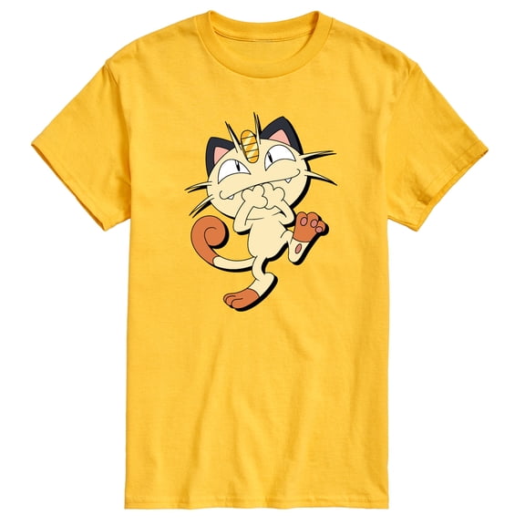 Pokémon - Meowth Shadow - Men's Short Sleeve Graphic T-Shirt