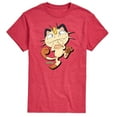 thumbnail image 1 of Pokémon - Meowth Shadow - Men's Short Sleeve Graphic T-Shirt, 1 of 5