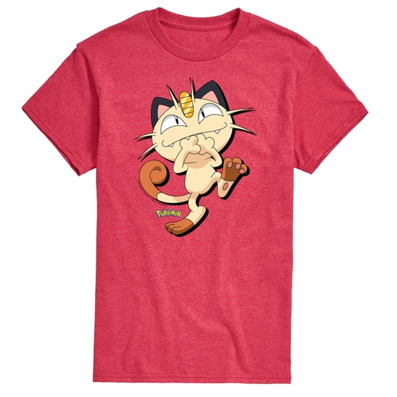 Pokémon - Meowth Shadow - Men's Short Sleeve Graphic T-Shirt