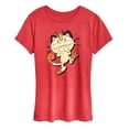 thumbnail image 1 of Pokémon - Meowth Shadow - Women's Short Sleeve Graphic T-Shirt, 1 of 5