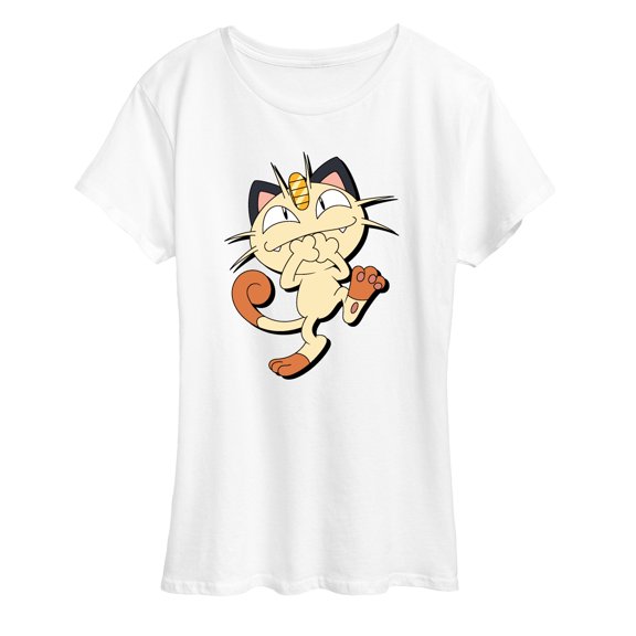 Pokémon - Meowth Shadow - Women's Short Sleeve Graphic T-Shirt