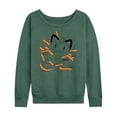 thumbnail image 1 of Pokémon - Meowth - Women's Lightweight French Terry Long Sleeve Shirt, 1 of 5