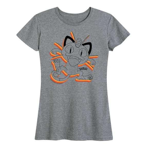 Pokémon - Meowth - Women's Short Sleeve Graphic T-Shirt
