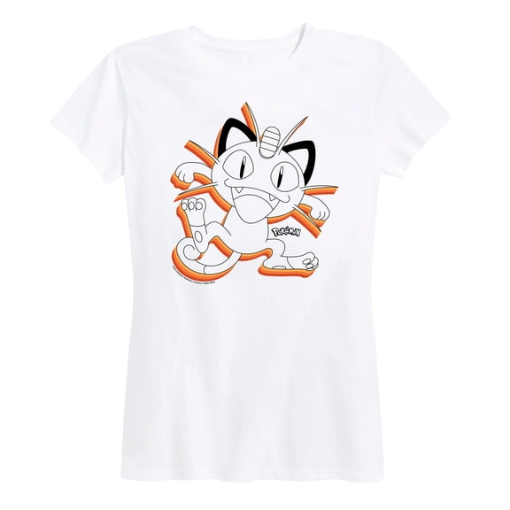 Pokémon - Meowth - Women's Short Sleeve Graphic T-Shirt