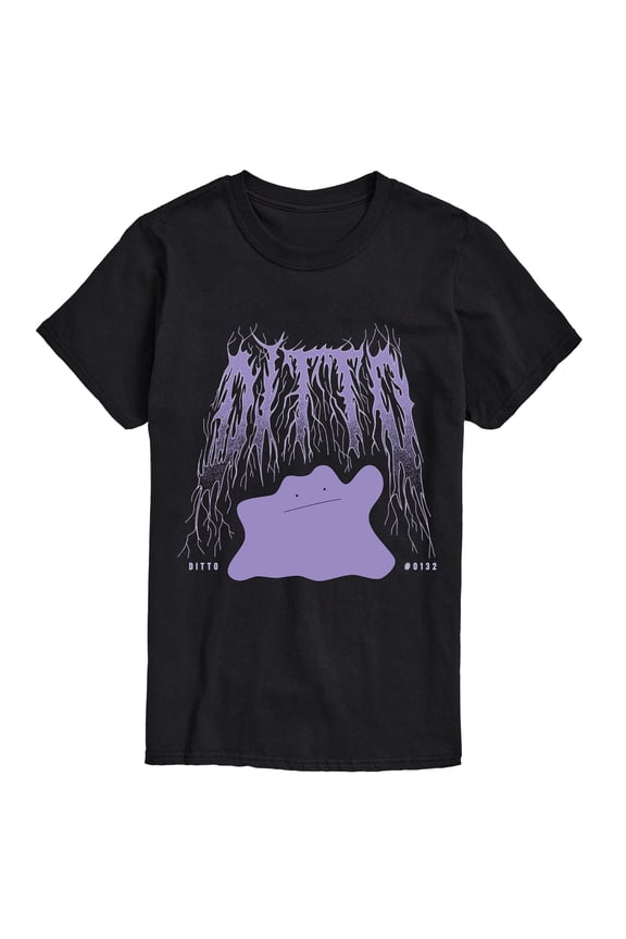 Pokémon - Metal Ditto - Men's Short Sleeve Graphic T-Shirt