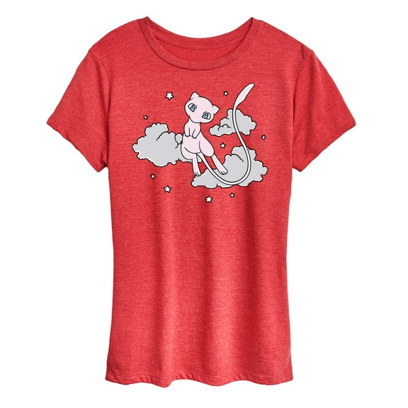 Pokémon - Mew Sketch -  Women's Short Sleeve Graphic T-Shirt