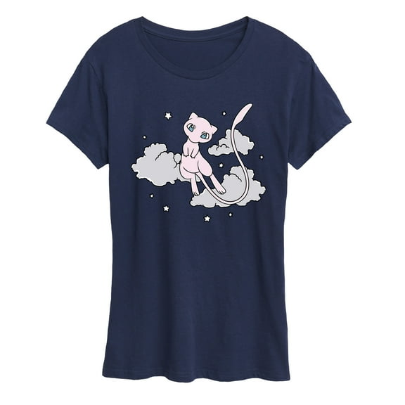 Pokémon - Mew Sketch -  Women's Short Sleeve Graphic T-Shirt