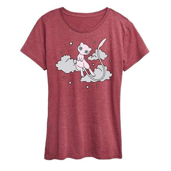 Pokémon - Mew Sketch -  Women's Short Sleeve Graphic T-Shirt