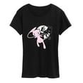 thumbnail image 1 of Pokémon - Mew and Mewtwo -  Women's Short Sleeve Graphic T-Shirt, 1 of 5