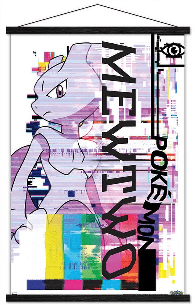 Mewtwo Pokemon 2019 MOVIE Art Wall Indoor Room Outdoor Poster - POSTER 20x30