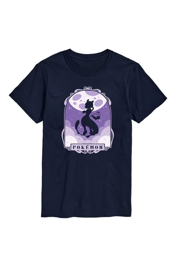 Pokémon - Mewtwo Mew Celestial - Men's Short Sleeve Graphic T- Shirt