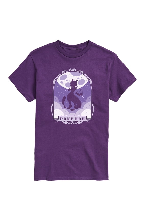 Pokémon - Mewtwo Mew Celestial - Men's Short Sleeve Graphic T- Shirt