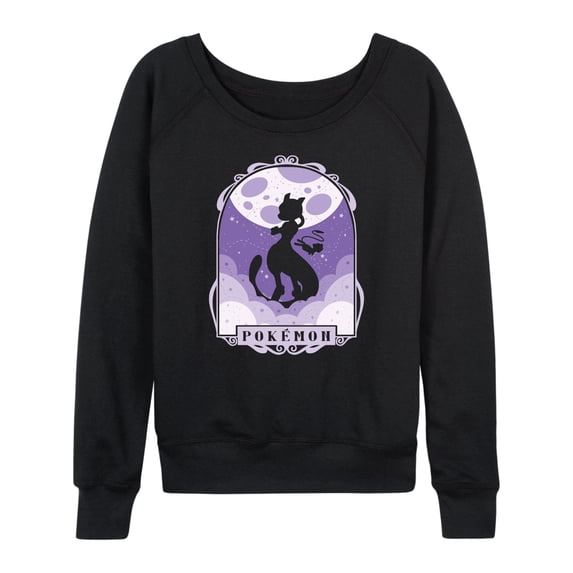 Pokémon - Mewtwo Mew Celestial - Women's French Terry Long Sleeve Shirt
