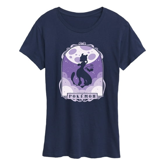 Pokémon - Mewtwo Mew Celestial - Women's Short Sleeve Graphic T- Shirt