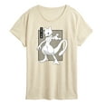 thumbnail image 1 of Pokémon - Mewtwo Pokedex Comic - Women's Short Sleeve Graphic T-Shirt, 1 of 4