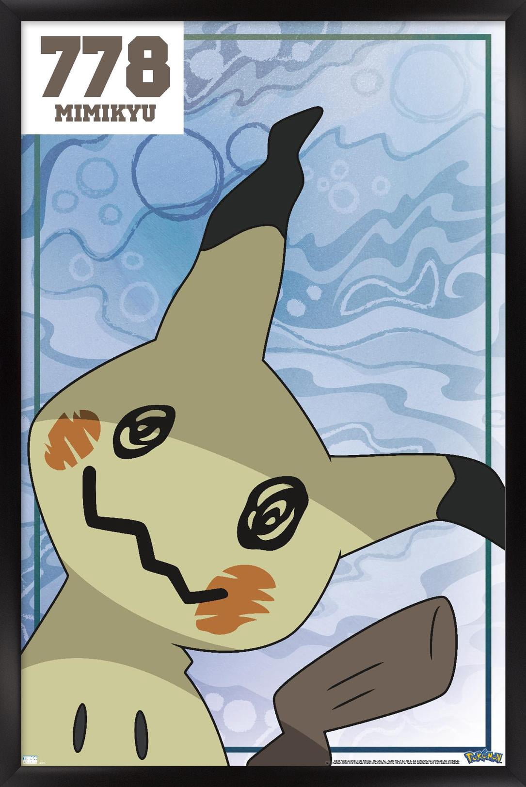 ミミッキュ　ポスター Pokémon - Mimikyu 778 Wall Poster, 14.725