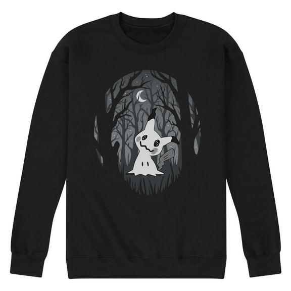 Pokémon - Mimikyu Forest - Men's Crew Fleece Sweatshirt
