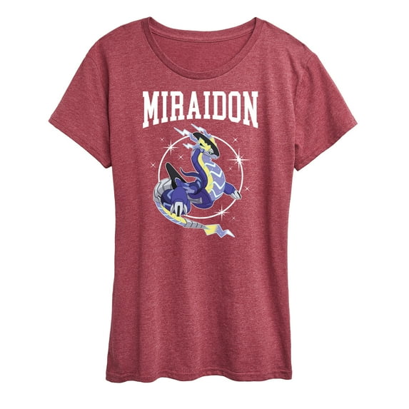 Pokémon - Miraidon Collegiate - Women's Short Sleeve Graphic T-Shirt