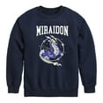 thumbnail image 1 of Pokémon - Miraidon Collegiate - Youth Crewneck Fleece Sweatshirt, 1 of 5